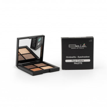 Shadow palette 4 Colors - باليت ظلال عيون - Belé Cosmetics  # #